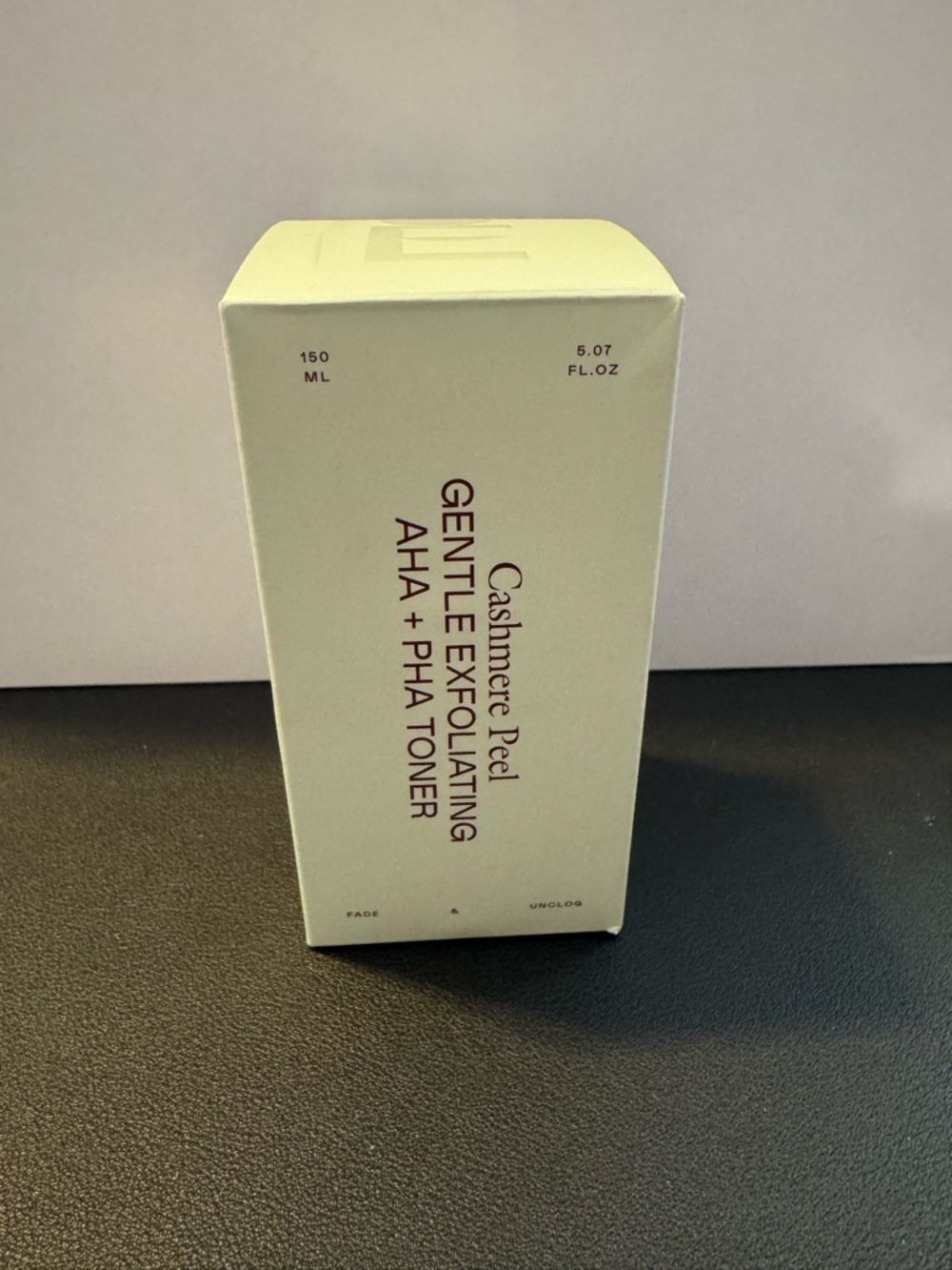 Cashmere Peel Gentle Exfoliating AHA + PHA Toner – Cream